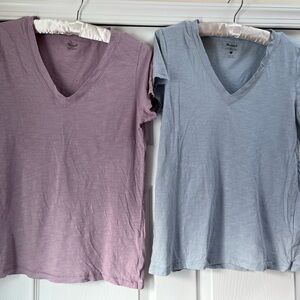 Bundle of 3 Small Madewell V-necks